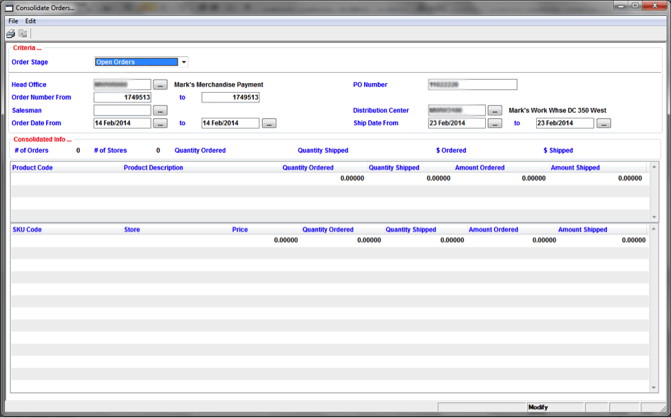 Comment maintenir les commandes de vente dans l'assistant d'ERP3 ?