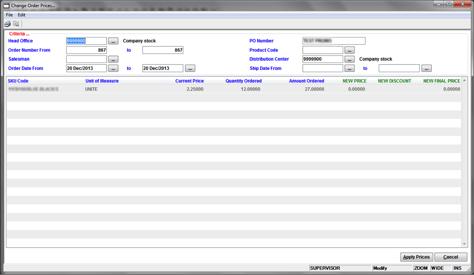 Comment maintenir les commandes de vente dans l'assistant d'ERP 4 ?