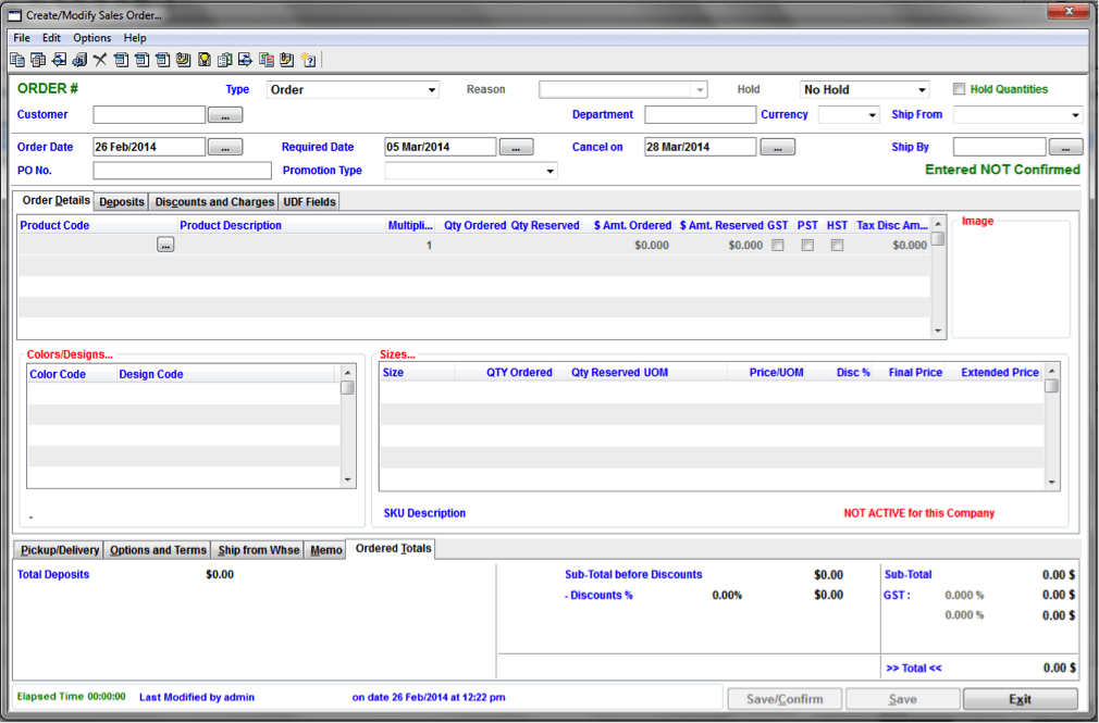 Comment maintenir les commandes de vente dans l'assistant d'ERP 7 ?